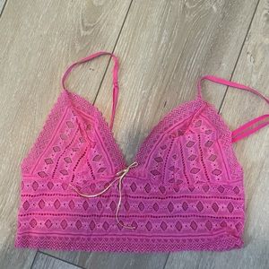 Pink Lingerie Top